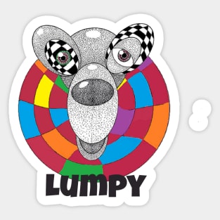 Lumpy Sticker